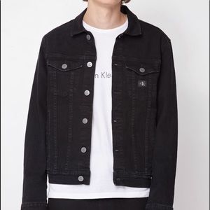 Calvin Klein black Jean jacket